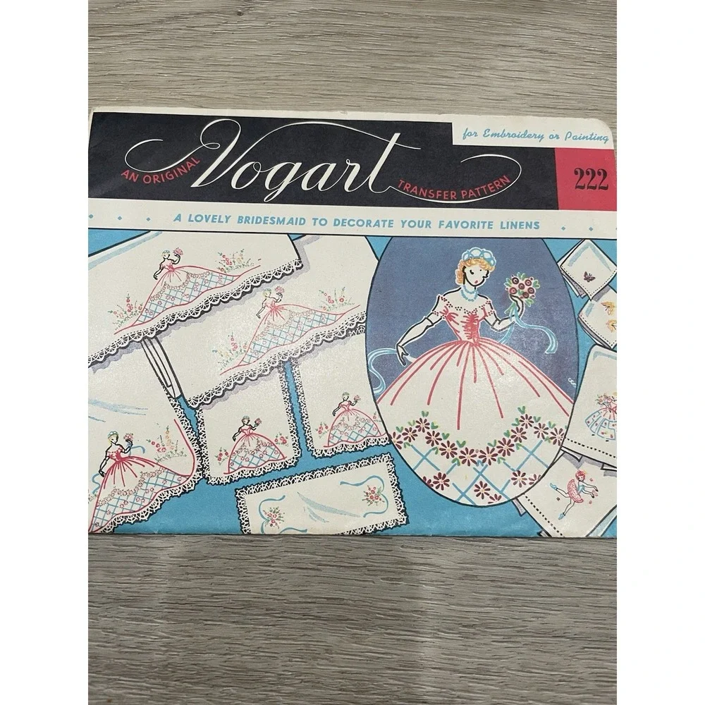 Vtg Vogart & Simplicity Transfer Patterns‎ Set Of 6
